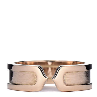 Cartier 18K Yellow Gold 6.5mm C De Ring 57 8 1 of 7