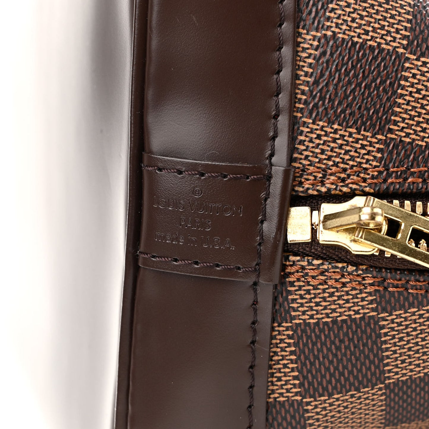 Damier Ebene Alma PM