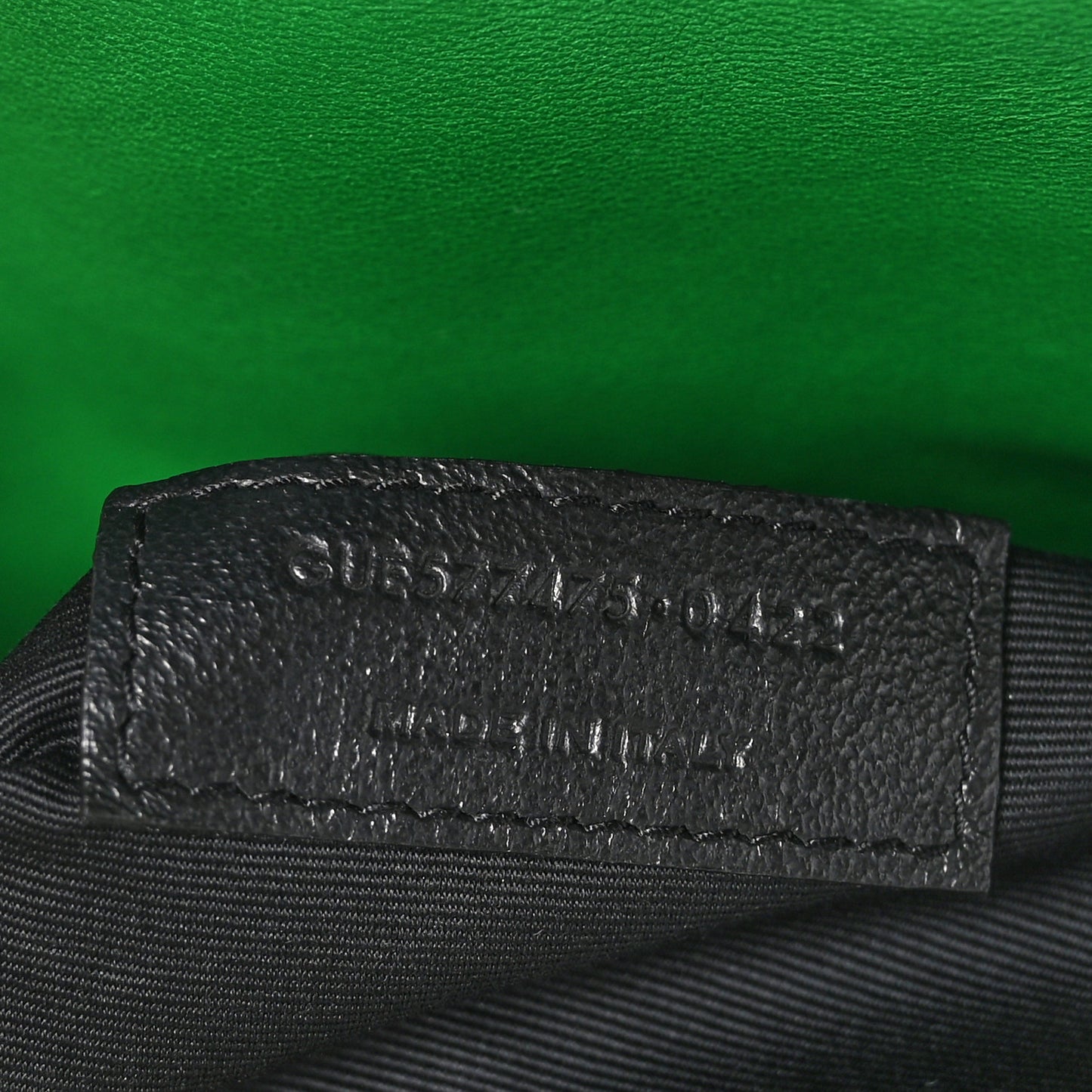 Lambskin Quilted Medium Loulou Puffer Monogram Chain Satchel New Vert Praire