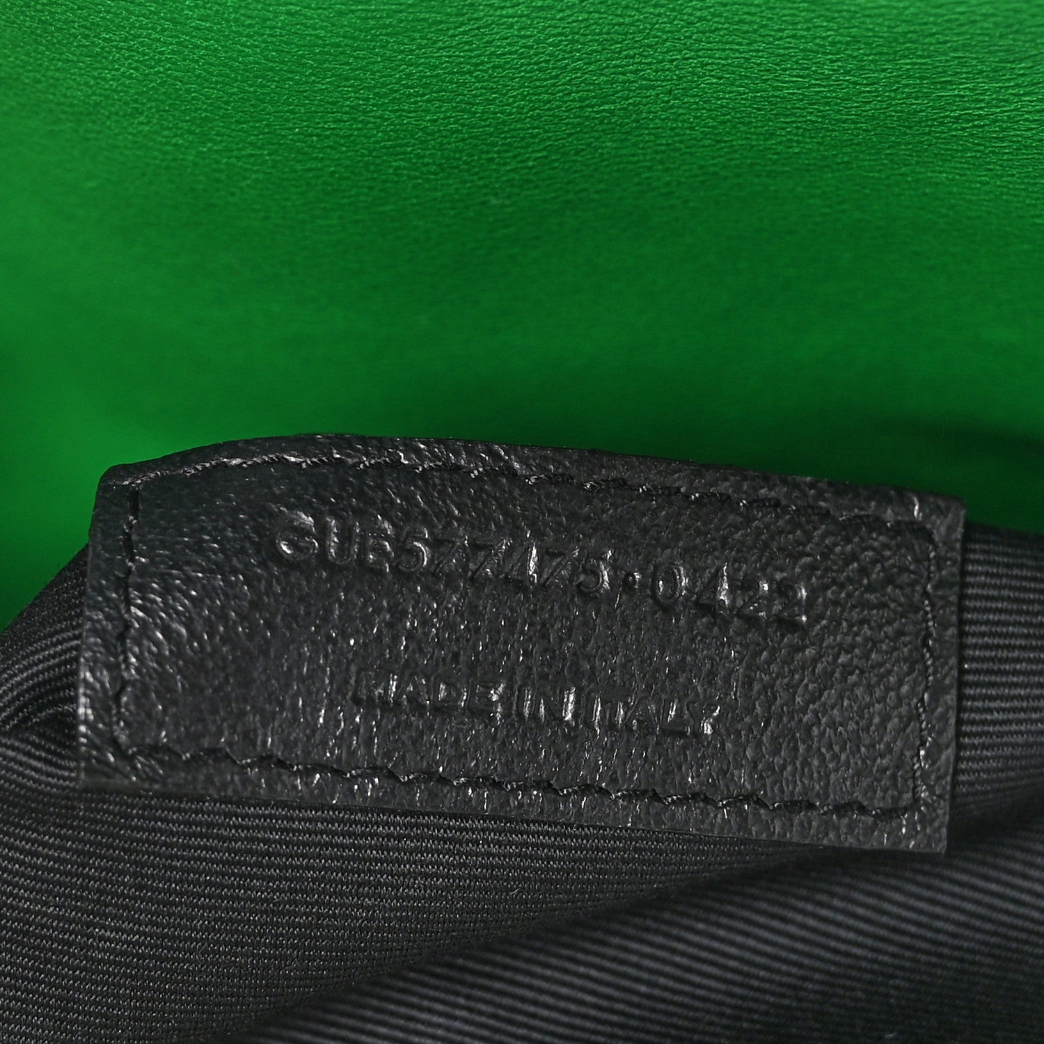 Saint Laurent Lambskin Quilted Medium Loulou Puffer Monogram Chain Satchel New Vert Praire 7 of 10