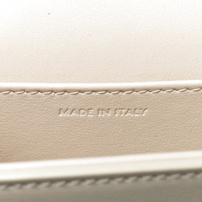 Celine Shiny Calfskin Mini Triomphe Chalk 6 of 8