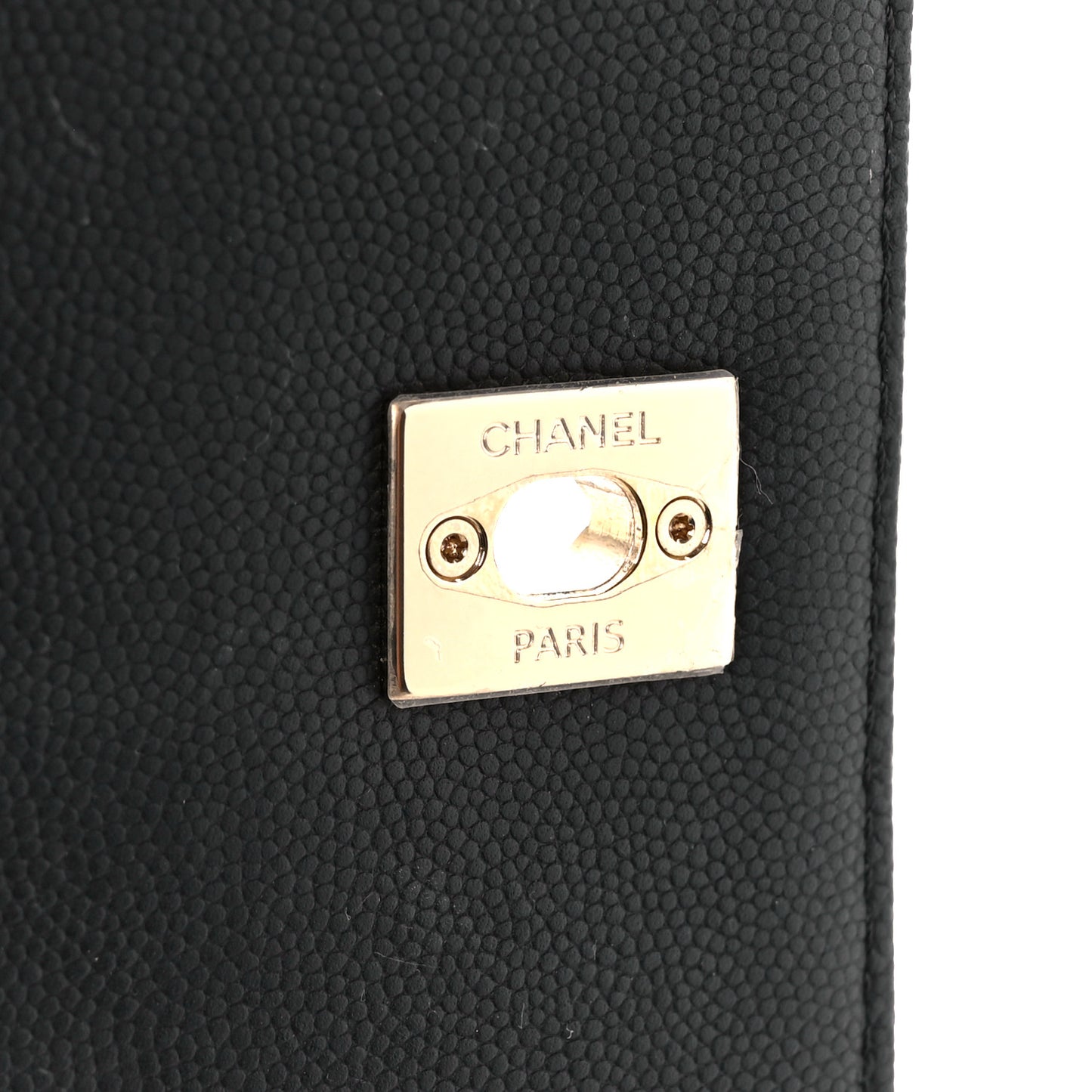 Caviar Quilted Small Business Affinity Flap Black
