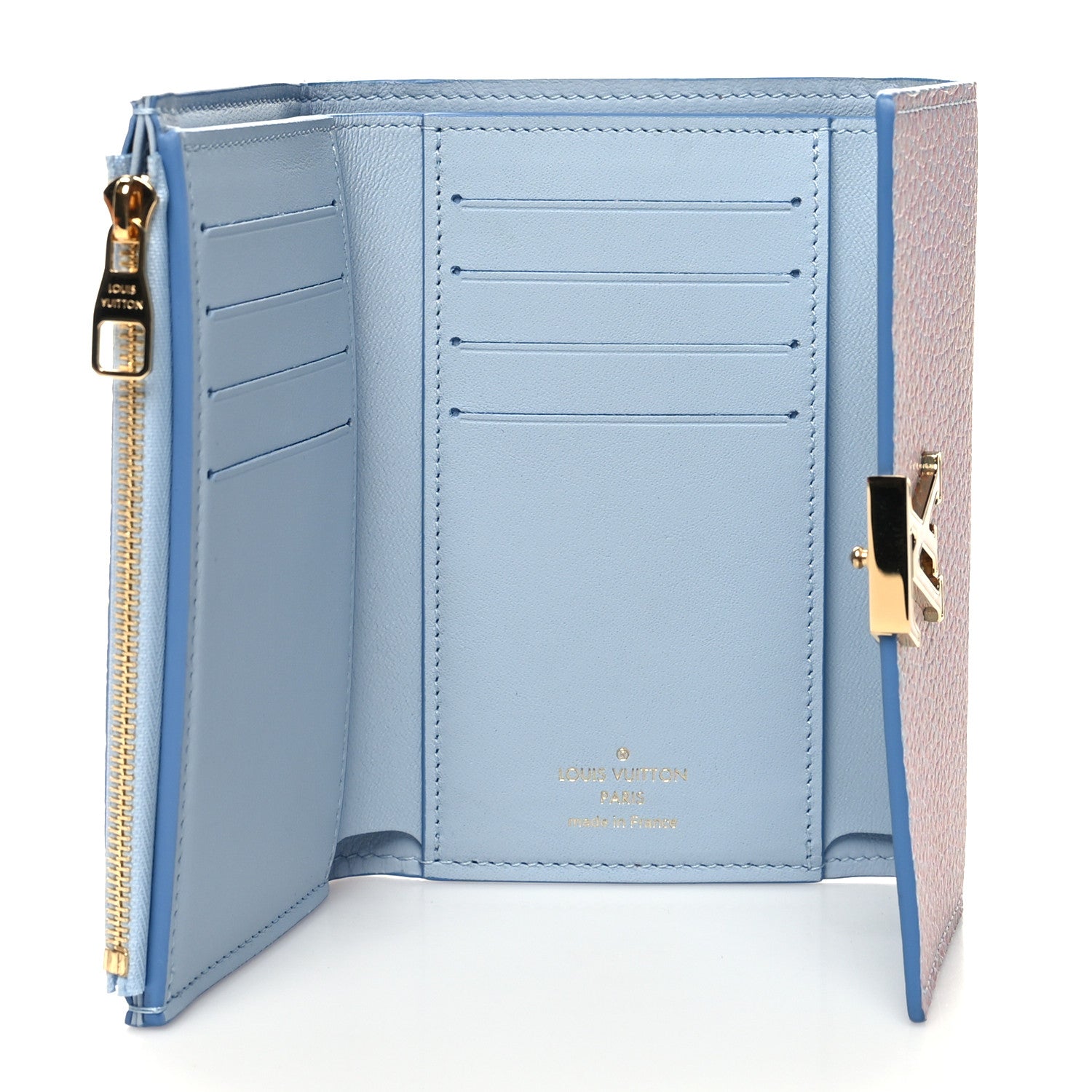Louis Vuitton Taurillon Stardust Capucines Compact Wallet Lilas 5 of 8