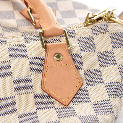 Louis Vuitton Damier Azur Speedy Bandouliere 25 9 of 12