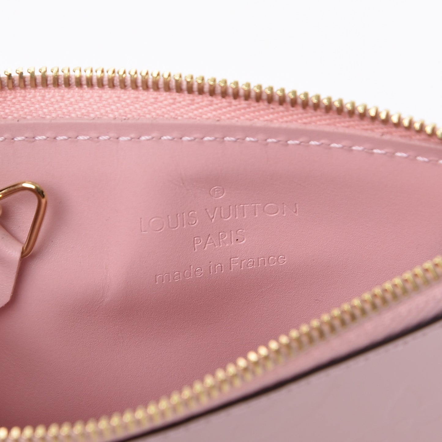 Vernis Key Pouch Rose Ballerine