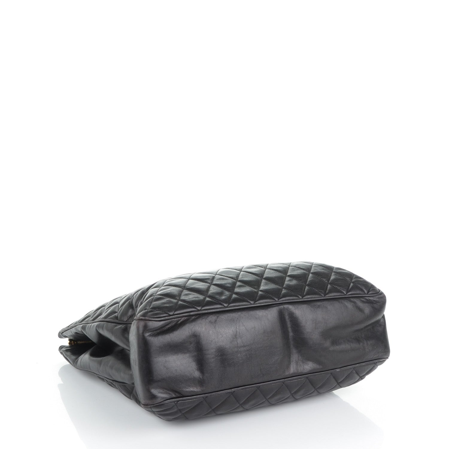 Chanel Lambskin Quilted Tote Black 4 of 8