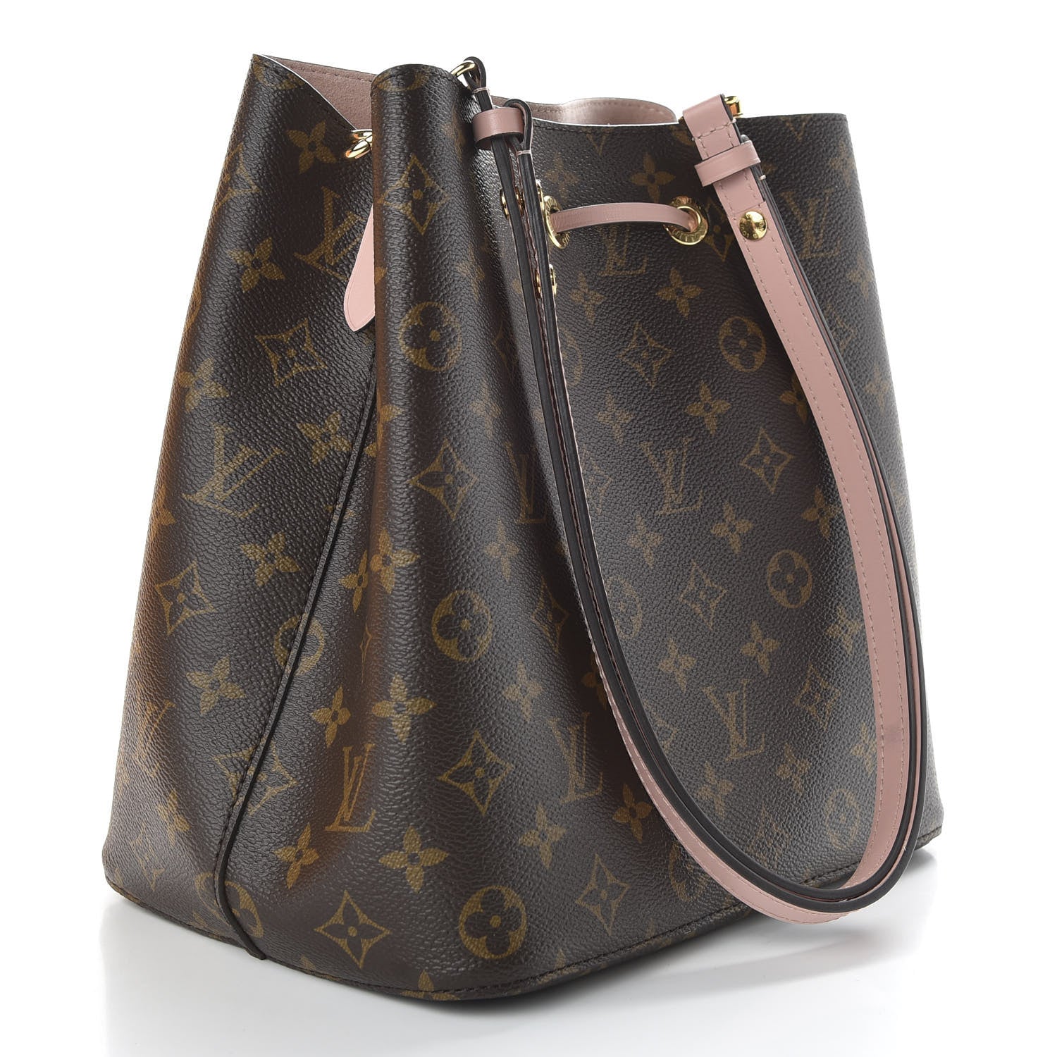Louis Vuitton Monogram Neonoe MM Rose Poudre 3 of 11