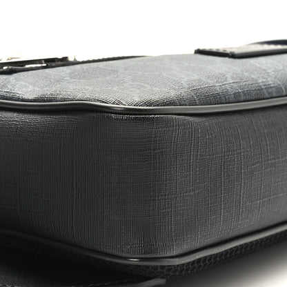 Gucci Soft GG Supreme Monogram Web Belt Bag Black Grey 8 of 9