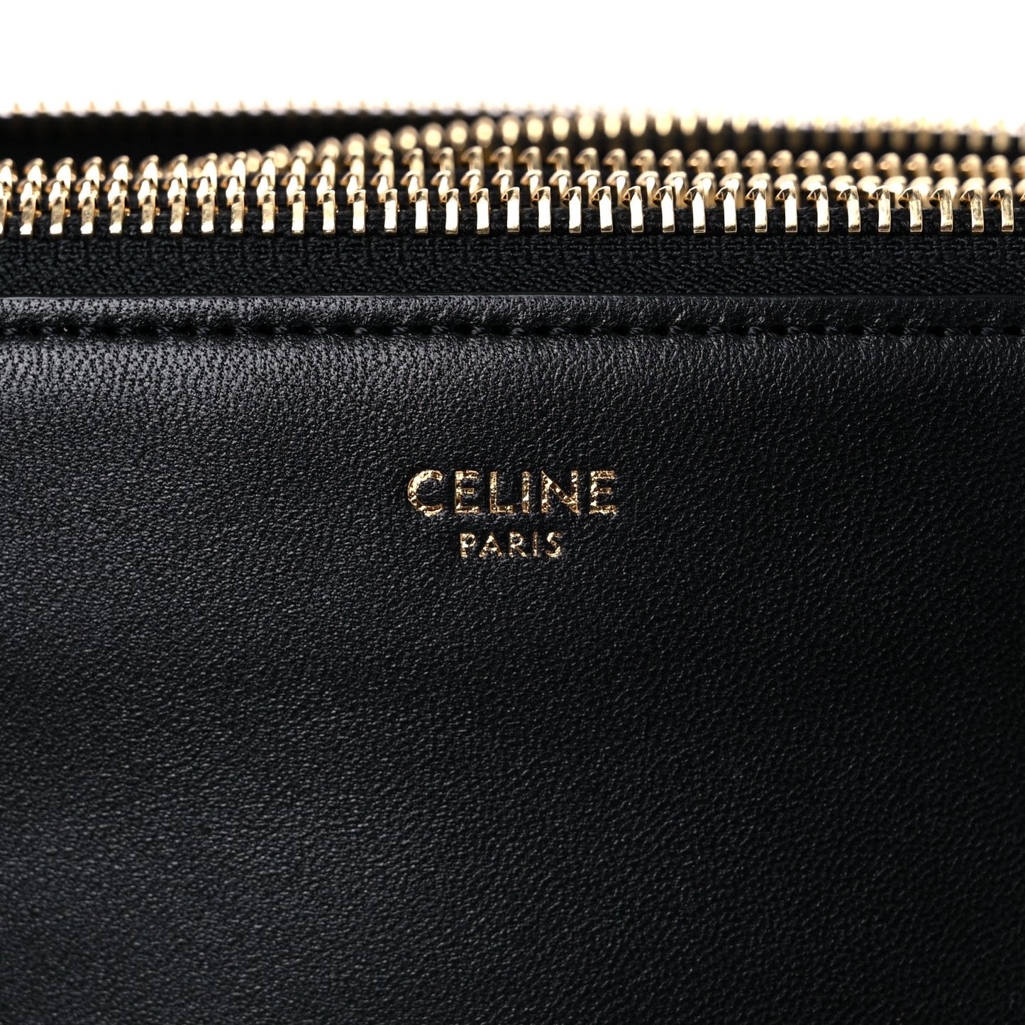 Lambskin Small Trio Crossbody Bag Black