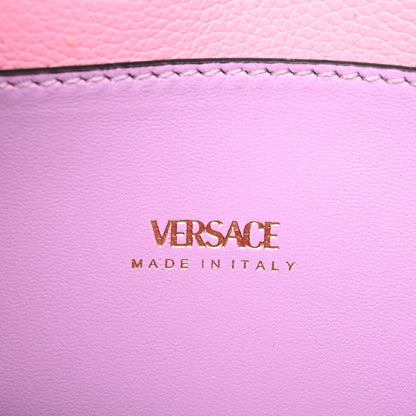 Versace Grained Calfskin La Medusa Shoulder Bag Pink 6 of 13