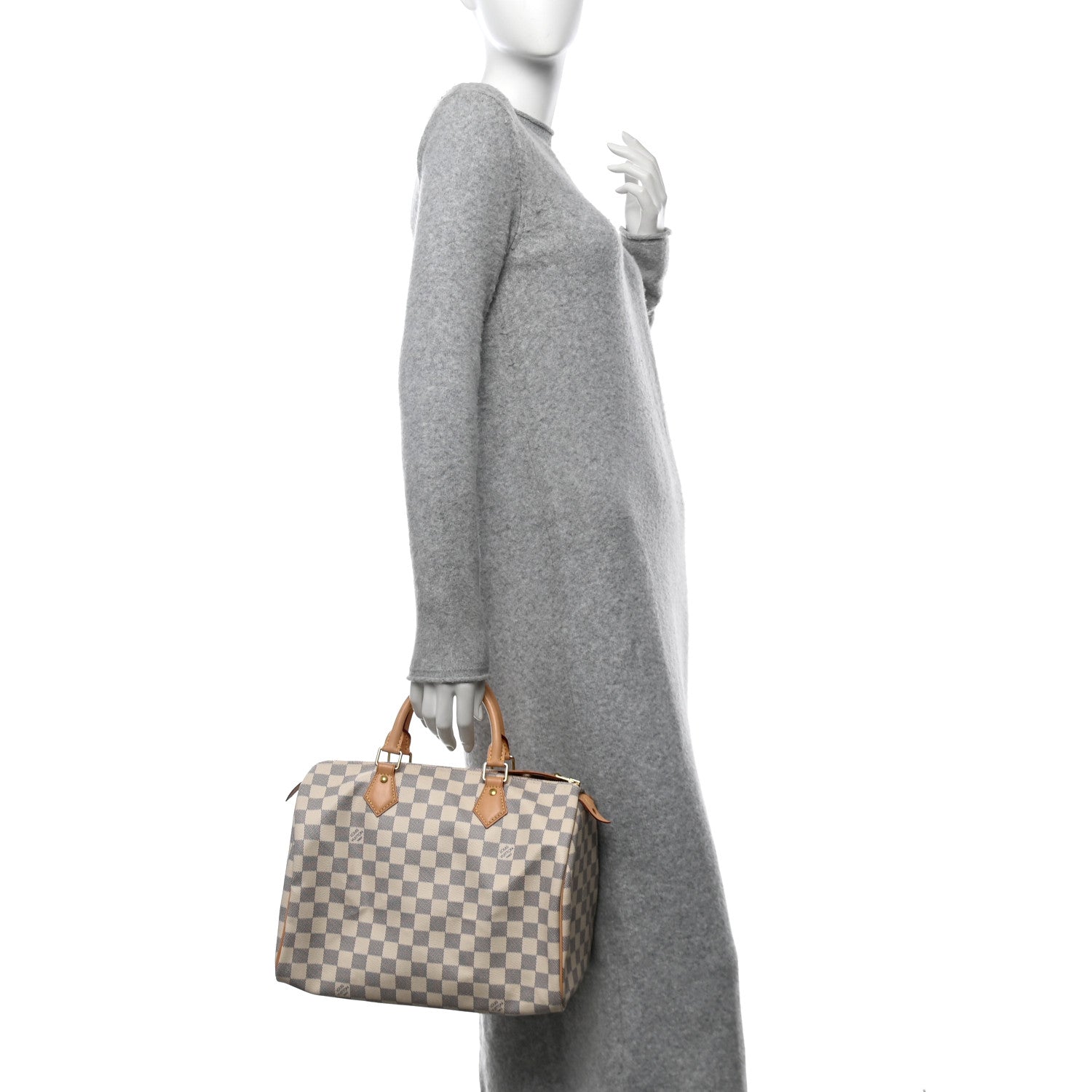 Louis Vuitton Damier Azur Speedy 30 2 of 10