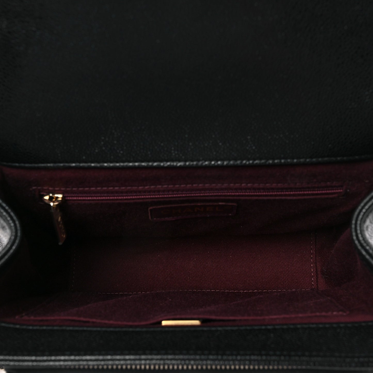 Caviar Quilted Medium Business Affinity Flap Black