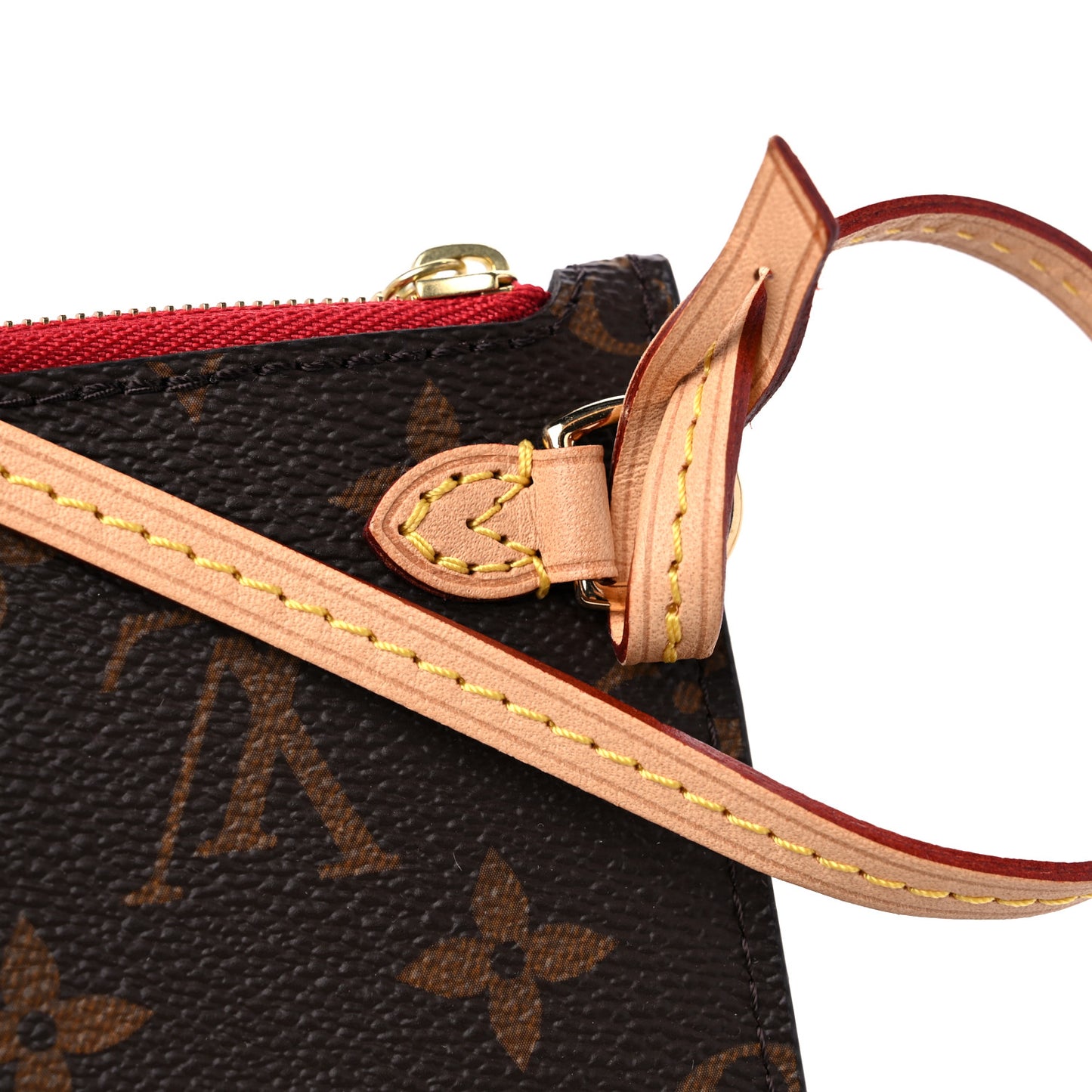 Monogram Neverfull MM GM Pochette Cherry