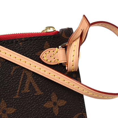 Louis Vuitton Monogram Neverfull MM GM Pochette Cherry 8 of 8