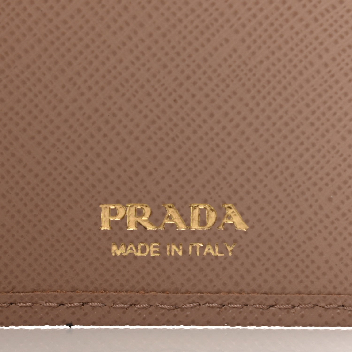Prada Saffiano Triangle Continental Wallet Cammeo 12 of 12