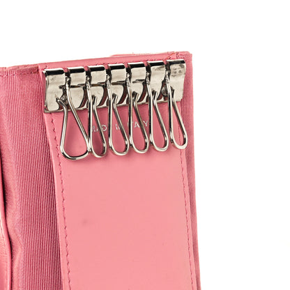 Chanel Lambskin Quilted 6 Key Holder Pink 11 of 12