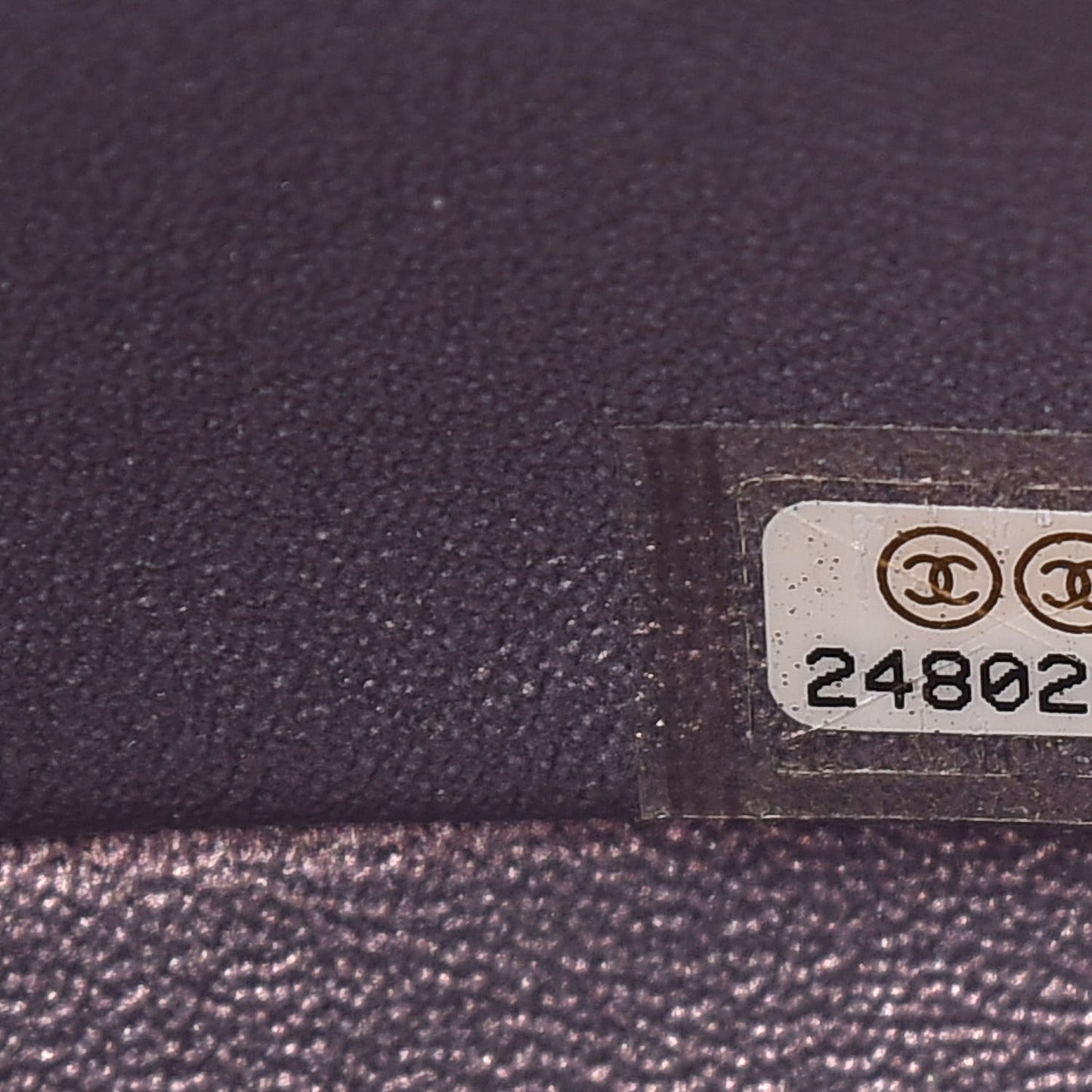 Iridescent Lambskin Quilted 2.55 Reissue 226 Flap Light Purple