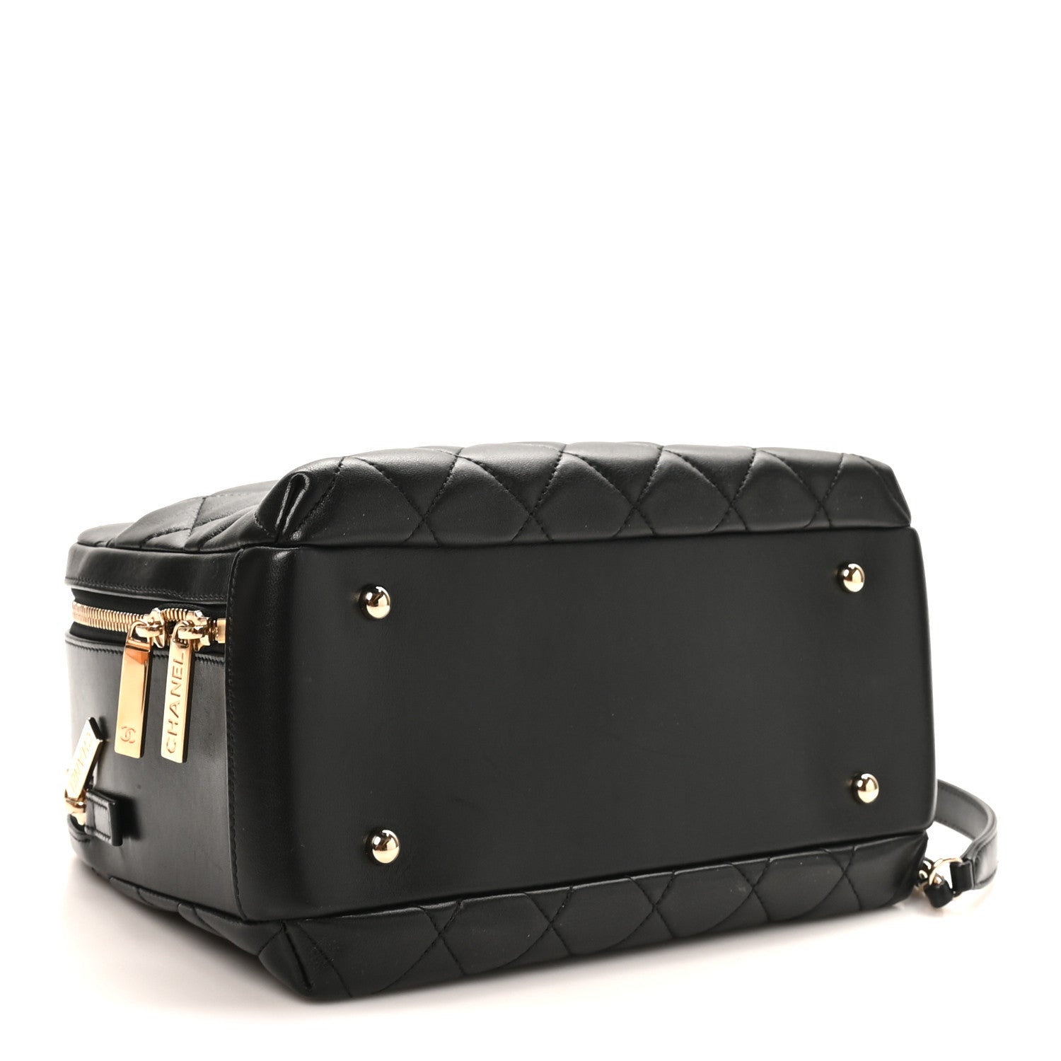 Chanel Lambskin Quilted Medium Trendy CC Bowling Bag Black 4 of 10