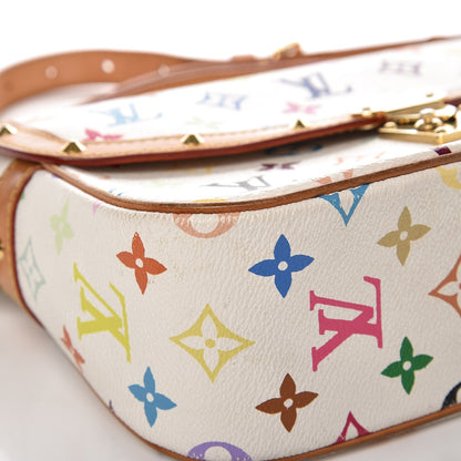 Louis Vuitton Monogram Multicolor Sologne White 12 of 16