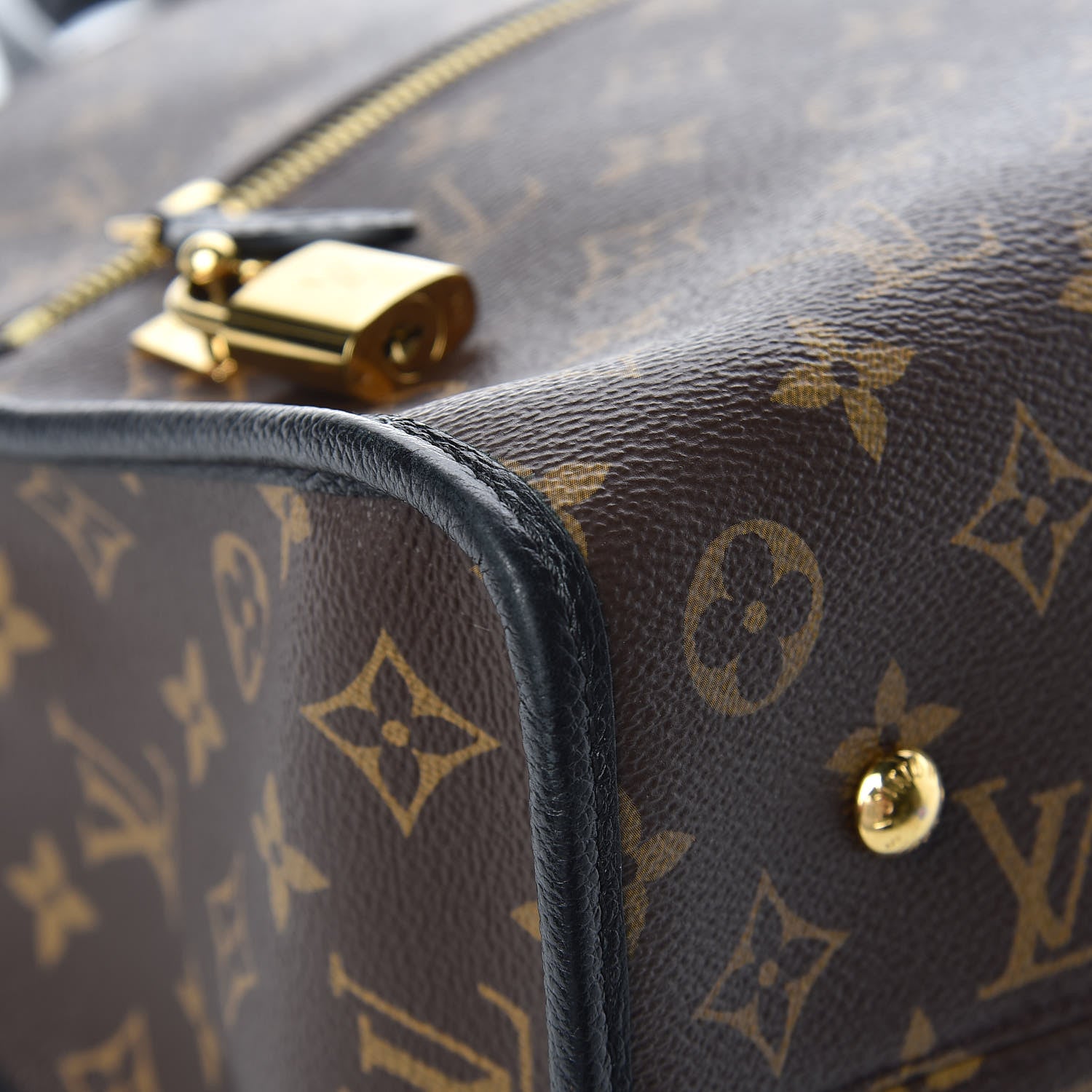 Louis Vuitton Monogram Popincourt MM Black 10 of 18