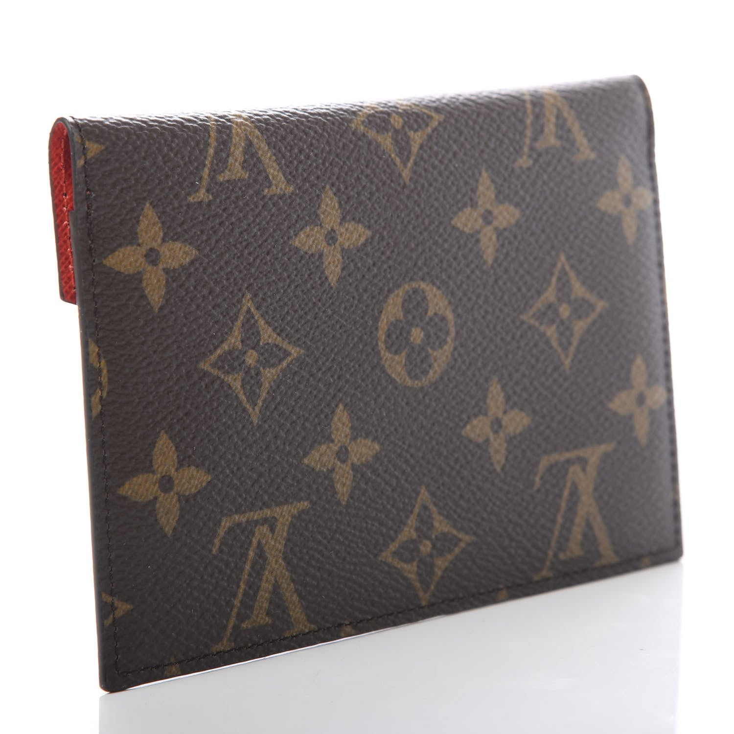 Louis Vuitton Monogram Daily Organizer Envelope Insert Red 3 of 7