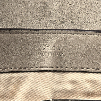 Chloe Calfskin Medium Faye Day Shoulder Bag Motty Grey 6 of 12
