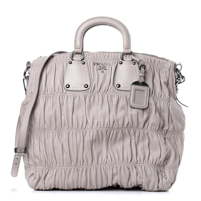Prada Nappa Gaufre Tote Pomice 1 of 12