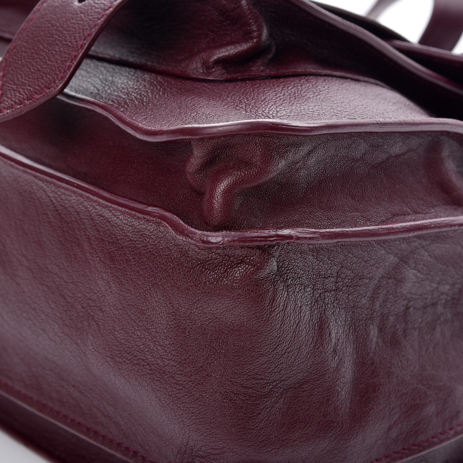 Proenza Schouler Lambskin Medium PS1 Satchel Oxblood 11 of 11