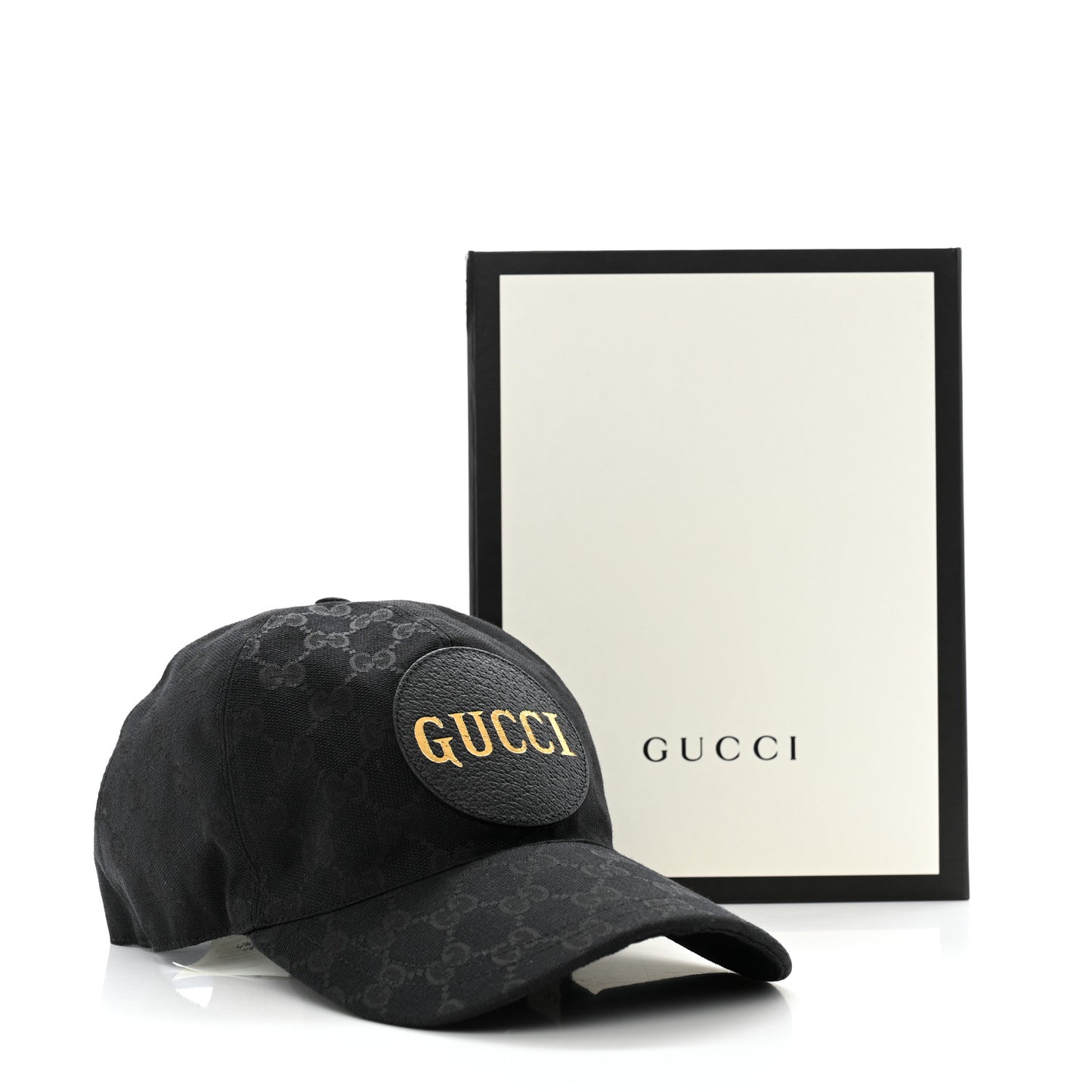 Monogram Textured Dollar Calfskin Zeno Baseball Hat M Black