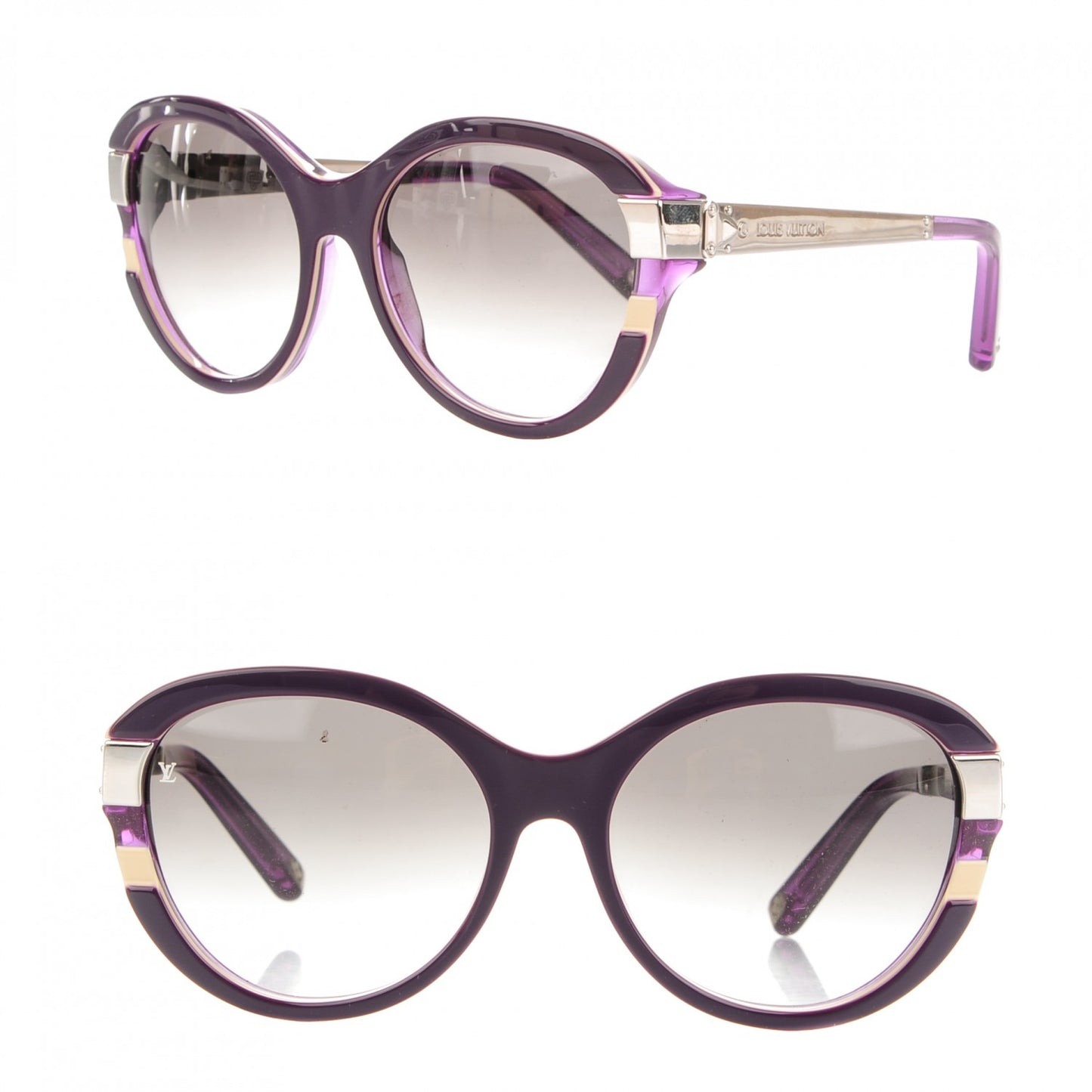 Petit Soupcon Cat Eye Sunglasses Z0639W Violet