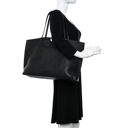 Valentino Garavani Calfskin Large Vlogo Tote Black 2 of 15