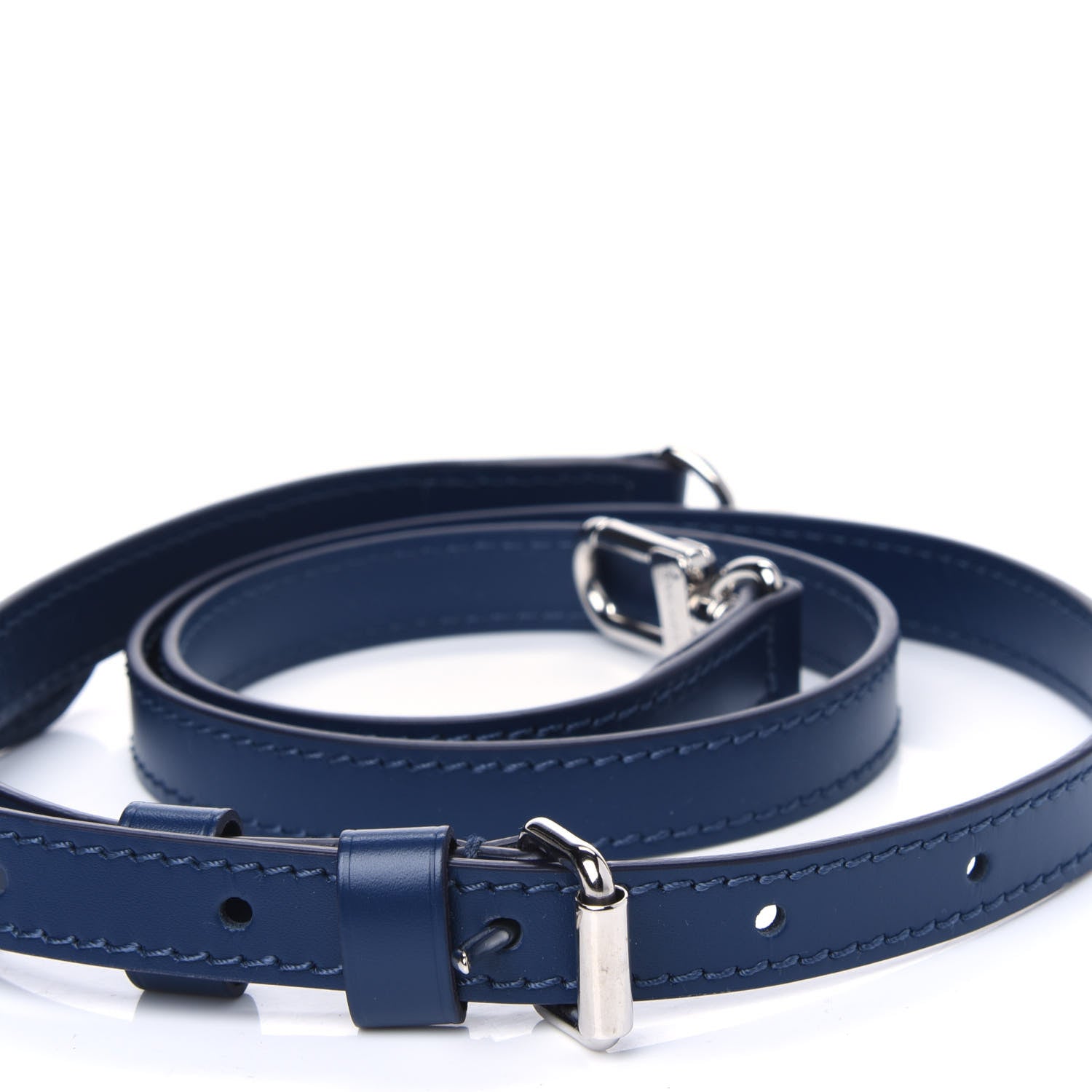 Louis Vuitton Calfskin 16mm Adjustable Shoulder Strap Indigo 3 of 3