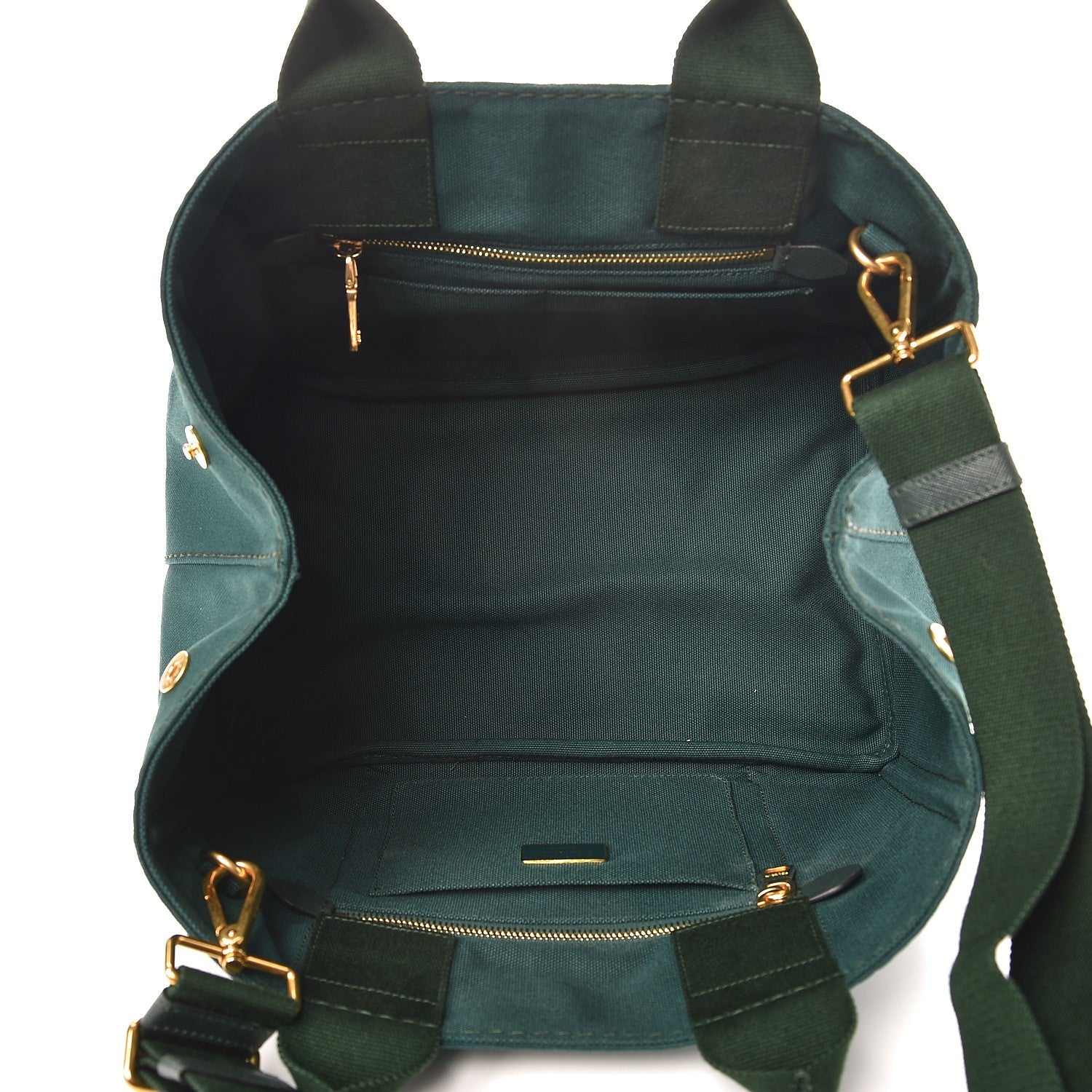 Prada Canapa Logo Tote Oleandro 5 of 9