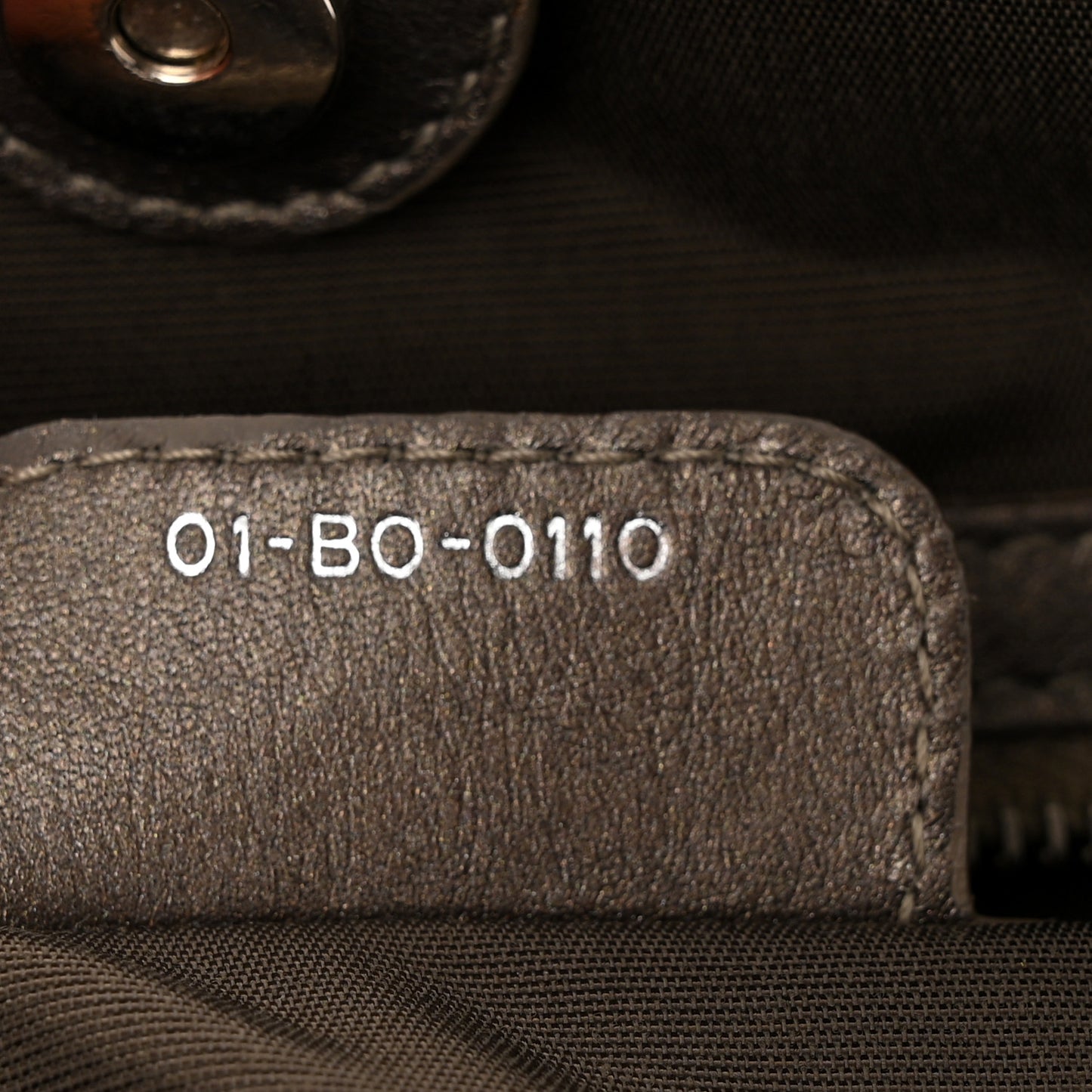 Coated Canvas Cannage Medium Panarea Tote Grey