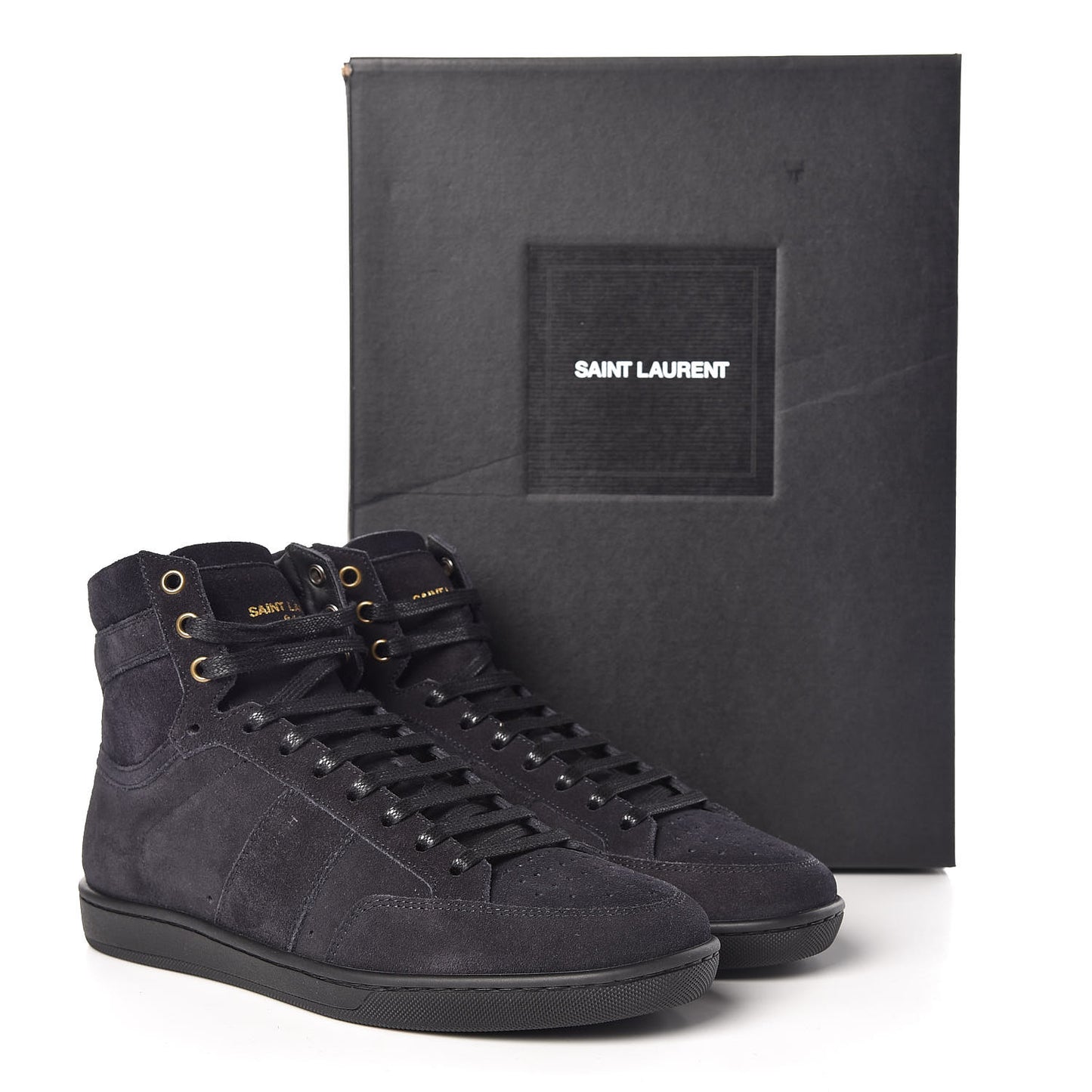 Suede Mens Court Classic SL/10H High Top Sneakers 39 Midnight Blue