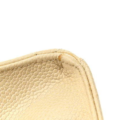 Chanel Caviar Quilted Envelope Flap Crossbody Light Beige 16 of 21