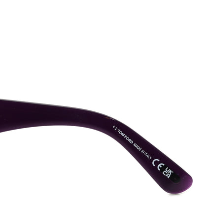Tom Ford Acetate Jacquetta Sunglasses TF921 Purple 5 of 7