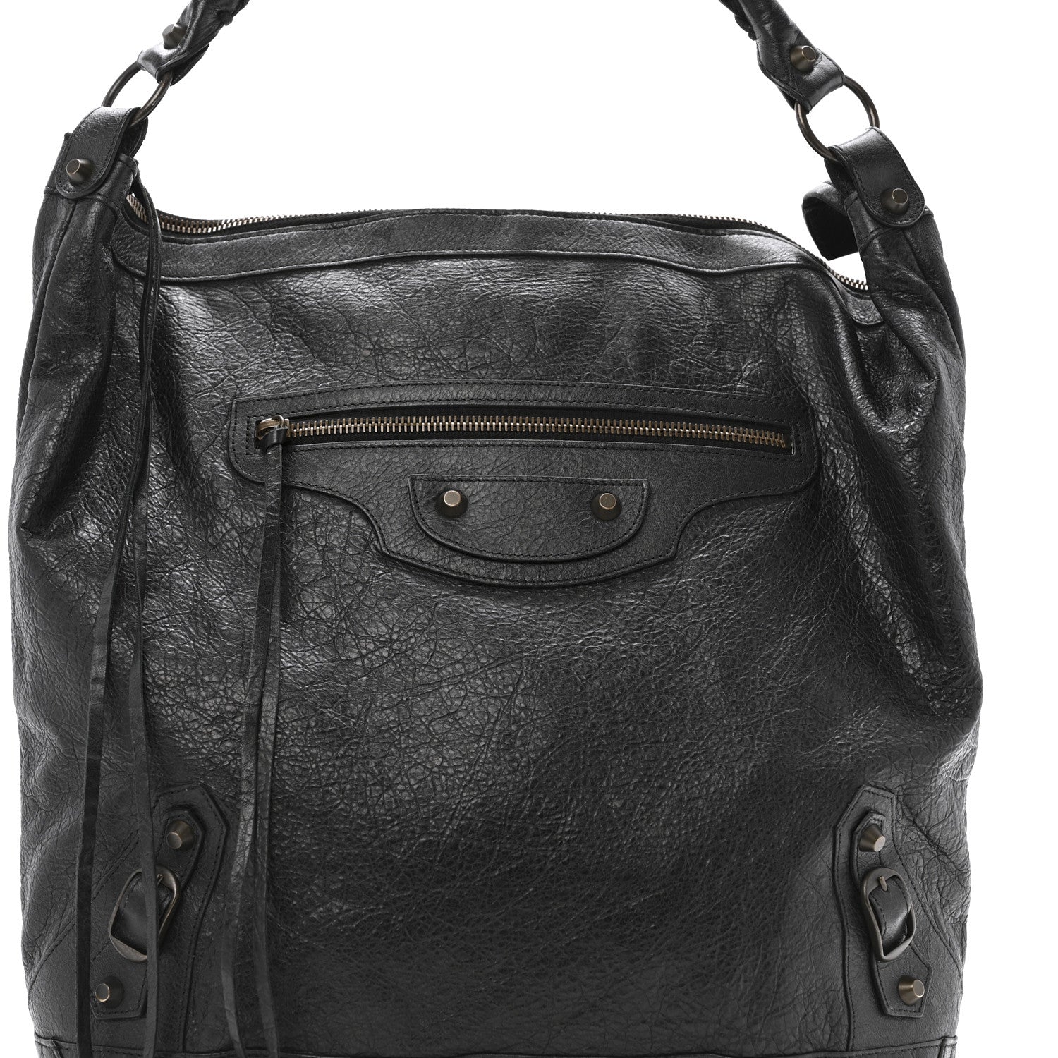 Balenciaga Agneau Classic Hardware Day Hobo Black 8 of 12