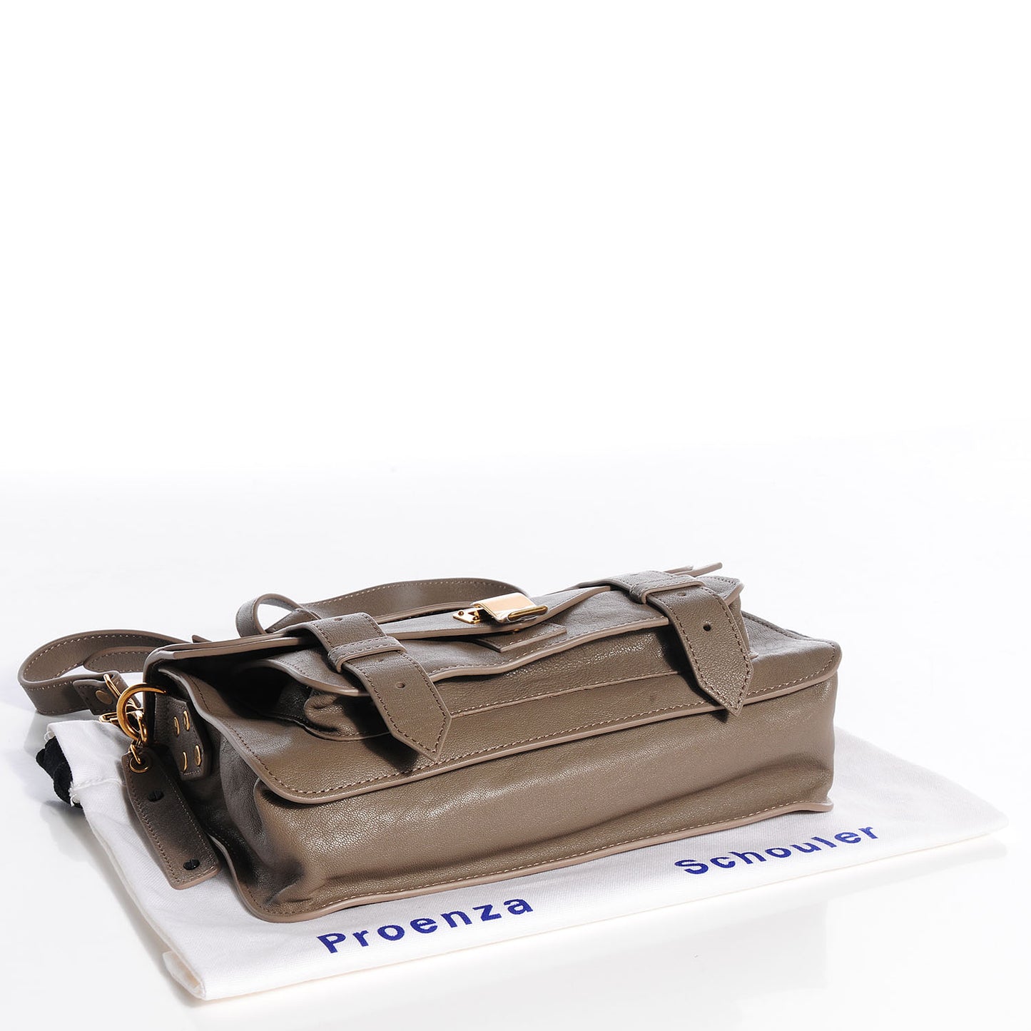 Lambskin PS1 Tiny Satchel Smoke