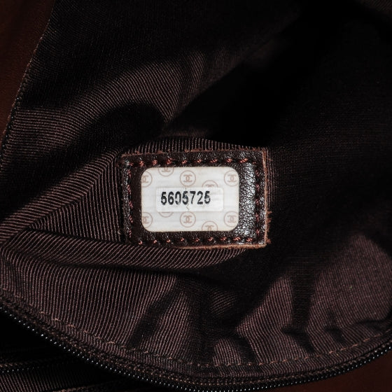 Chanel Leather CC Tote Brown 7 of 7