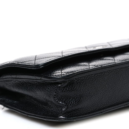 Chanel Caviar Quilted Wallet On Chain WOC Black 10 of 12