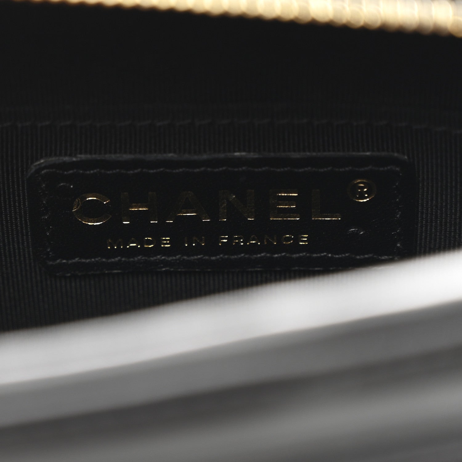 Chanel Calfskin CC Clock Camera Case Black 6 of 10