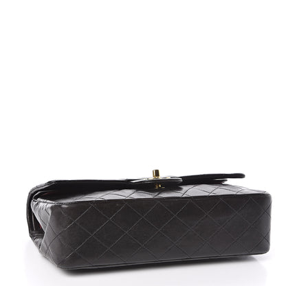 Chanel Lambskin Quilted Medium Double Flap Black 4 of 15