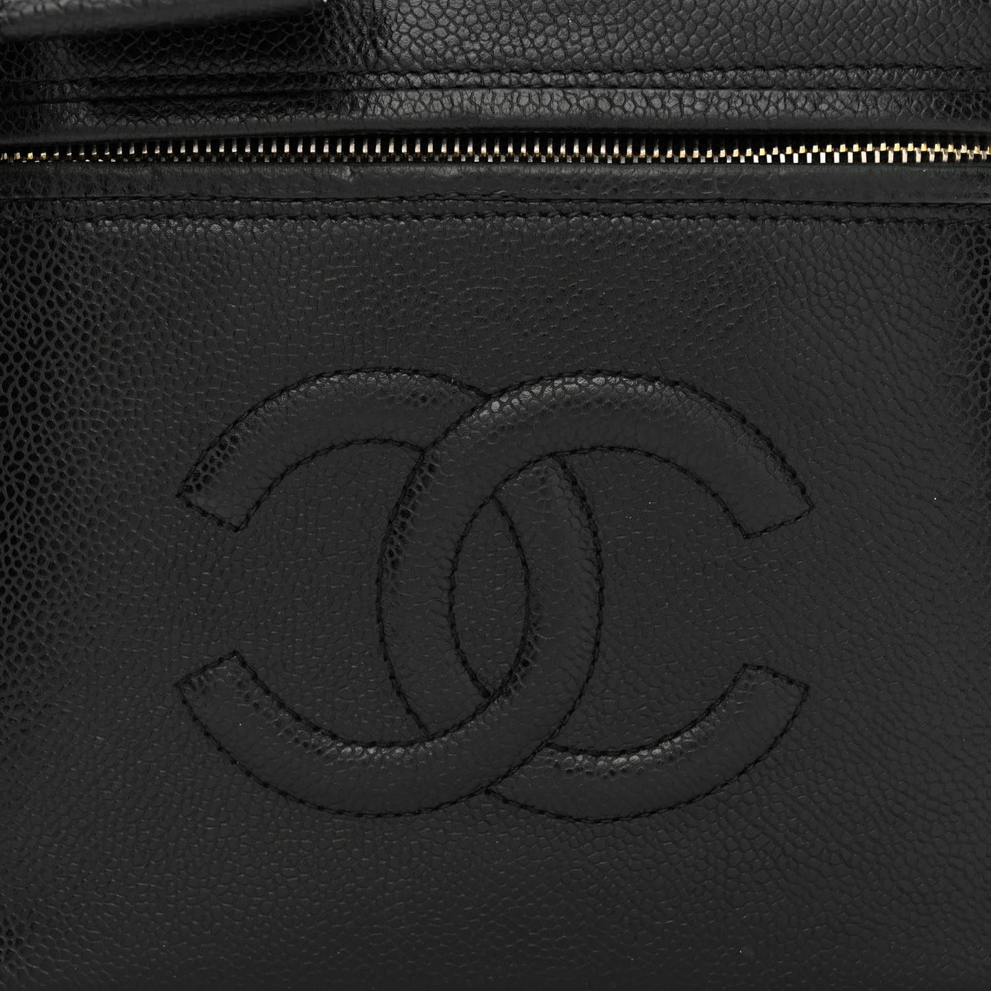 Caviar CC Vanity Train Case Black