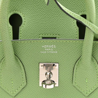 Hermes Epsom Birkin Sellier 25 Vert Criquet 6 of 11