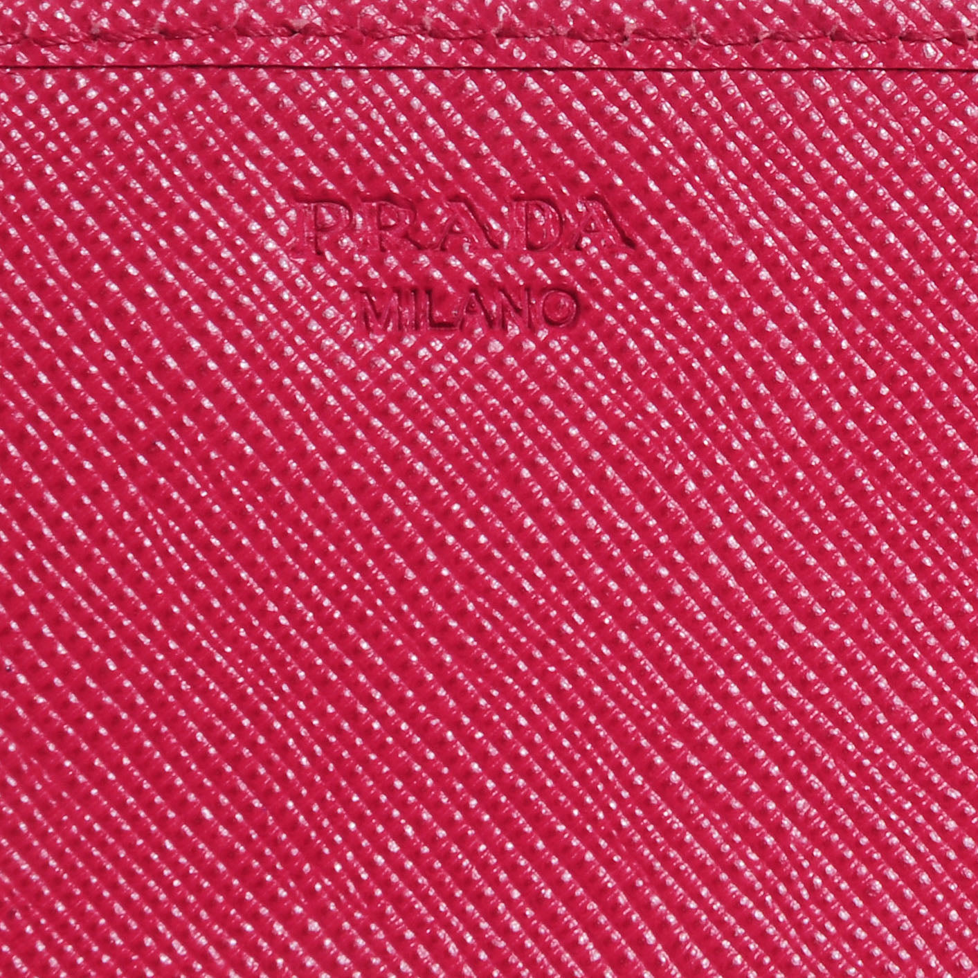 Saffiano Metal Continental Flap Wallet Peonia