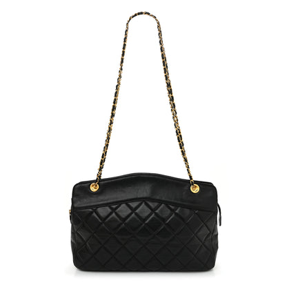 Chanel Lambskin Quilted Shoulder Bag Black 1 of 15