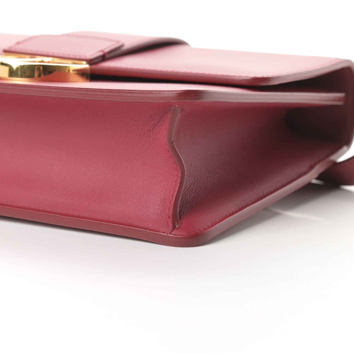 Smooth Calfskin 30 Montaigne Flap Bag Fuchsia