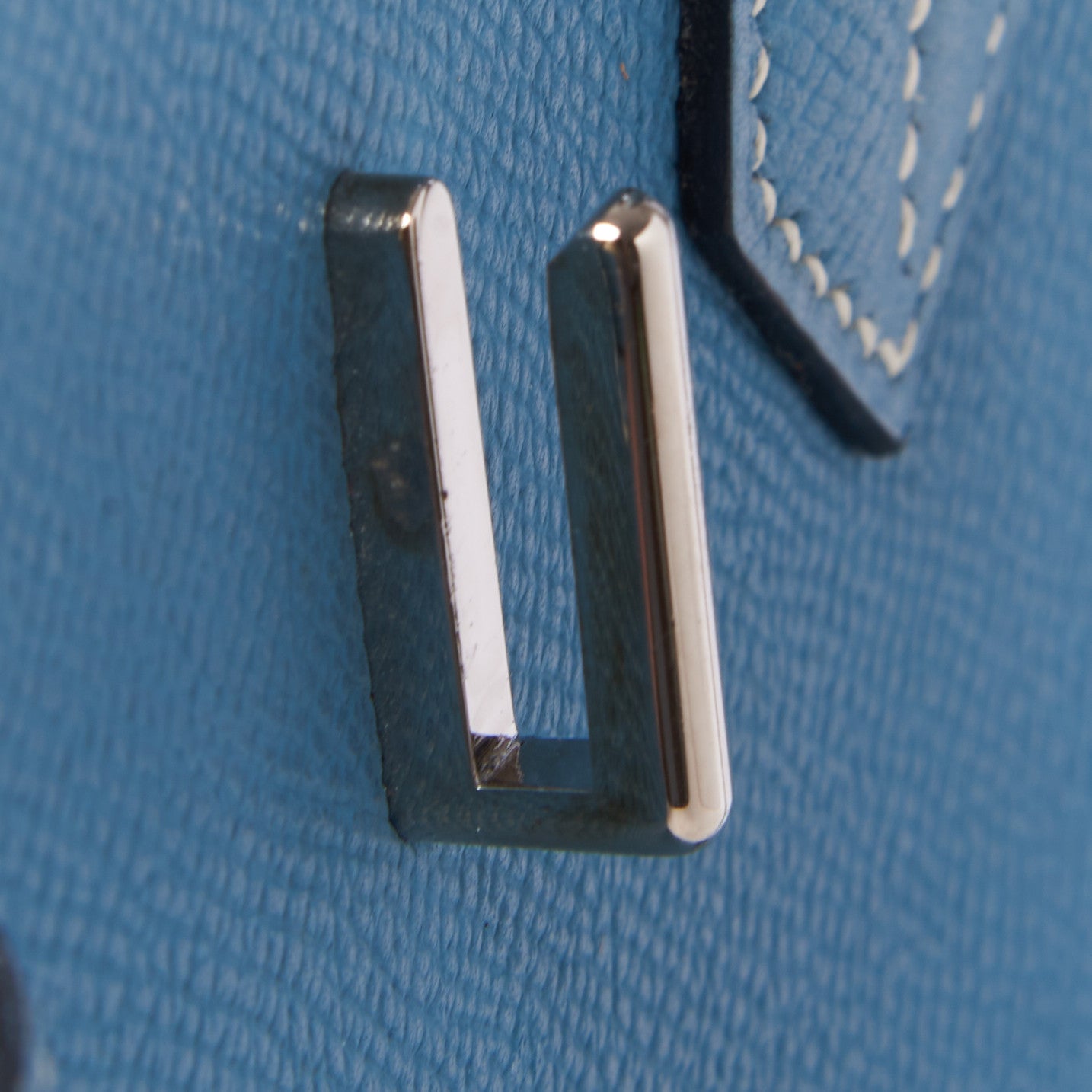 Hermes Epsom HAC Birkin 32 Blue Jean 24 of 39