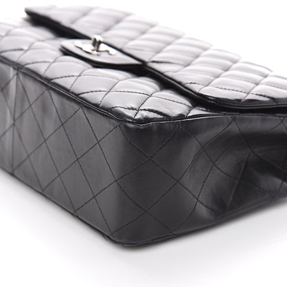 Chanel Lambskin Quilted Jumbo Single Flap Black 9 of 9